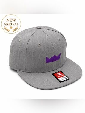 🧢 Richardson Gray Snapback Cap 🧢